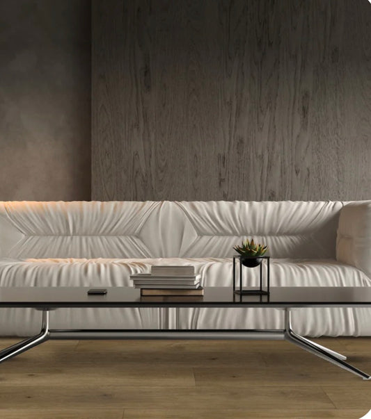 White River - Coffee Pearl | 20mil 6mm 9x60 Pure SPC Vinyl Plank