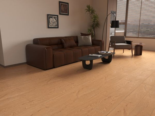 Sample Woodscrape Rustic Reviva 3 mil 14mm 7.5x75 | United Weavers / Caspar Flooring Direct