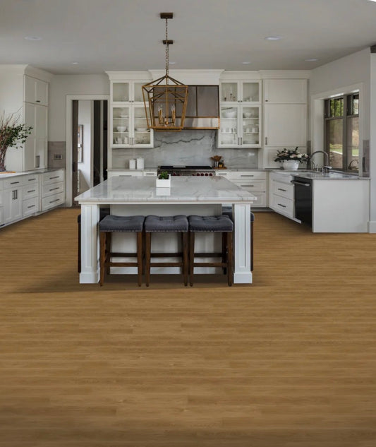 North Water Collection – Rainforest Brown | 28mil 12mm Extra Long SPC Flooring (9” x 72”)
