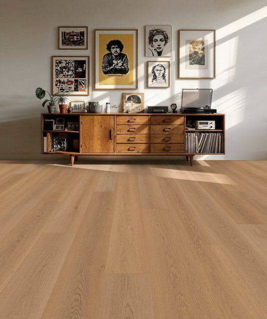 Ocean Crest - Shoreline Glow | 20mil 8mm 9x60 WPC Vinyl Plank | Lions Floor