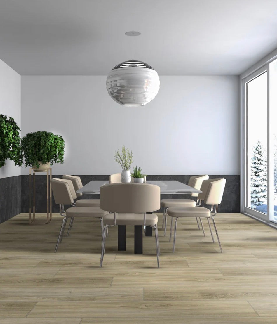 The Creek Collection Snow Drift 20mil 6.5mm 9x60