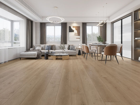 Indoor Delight Peacock Flush 20mil 6.5mm 9x72 SPC Vinyl Plank | Lions Floor