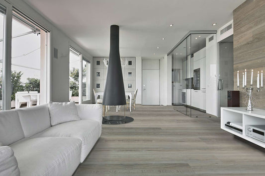 Actice Spaces Baltimore 20 mil 2.5mm 7.25x48 Glue Down LVP | Aperion / Caspar Flooring Direct