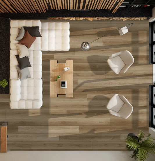 North Forest Emerald Pearl 12mm AC5 Waterproof Laminate Flooring | 9” x 72” Extra Long Planks