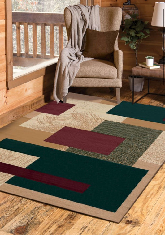 Manhattan Collection Geometric Berber Area Rug | 940 35692