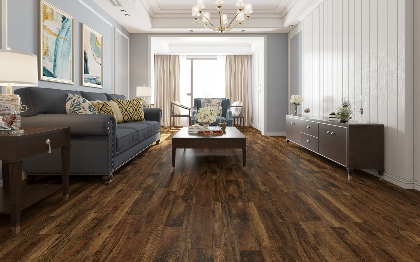 Bambino Chambery 12mil 5mm 7x48 SPC Vinyl Plank | Lions Floor