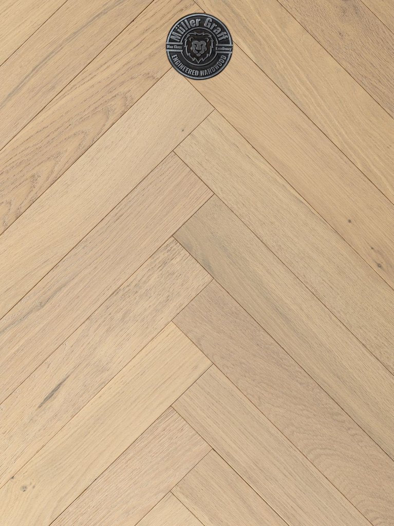 Italia Classics Bologna European Oak Engineered Hardwood | 2.2mm wear layer 9/16 (14mm) 3.54” x 23.62” | Muller Graff