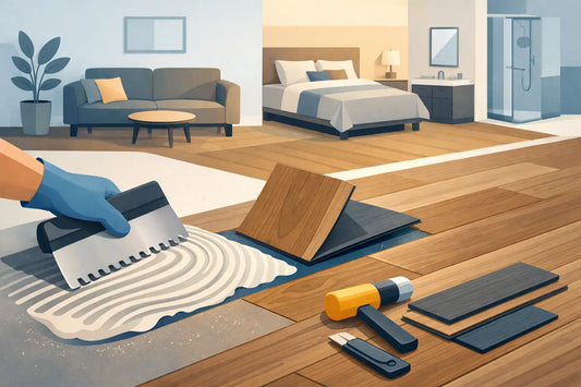 How to Choose Glue Down Vinyl for Any Room