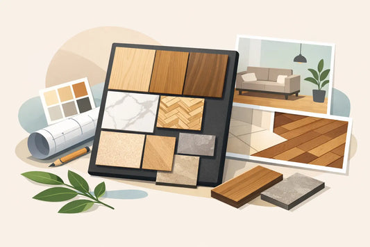 Designer Sample Board Flooring Example for Homes