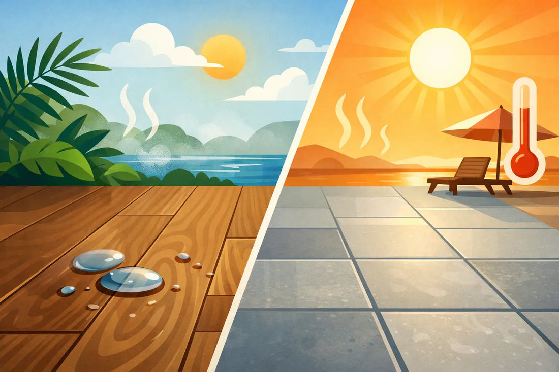 What Is the Better Flooring Choice for Humidity and Heat?