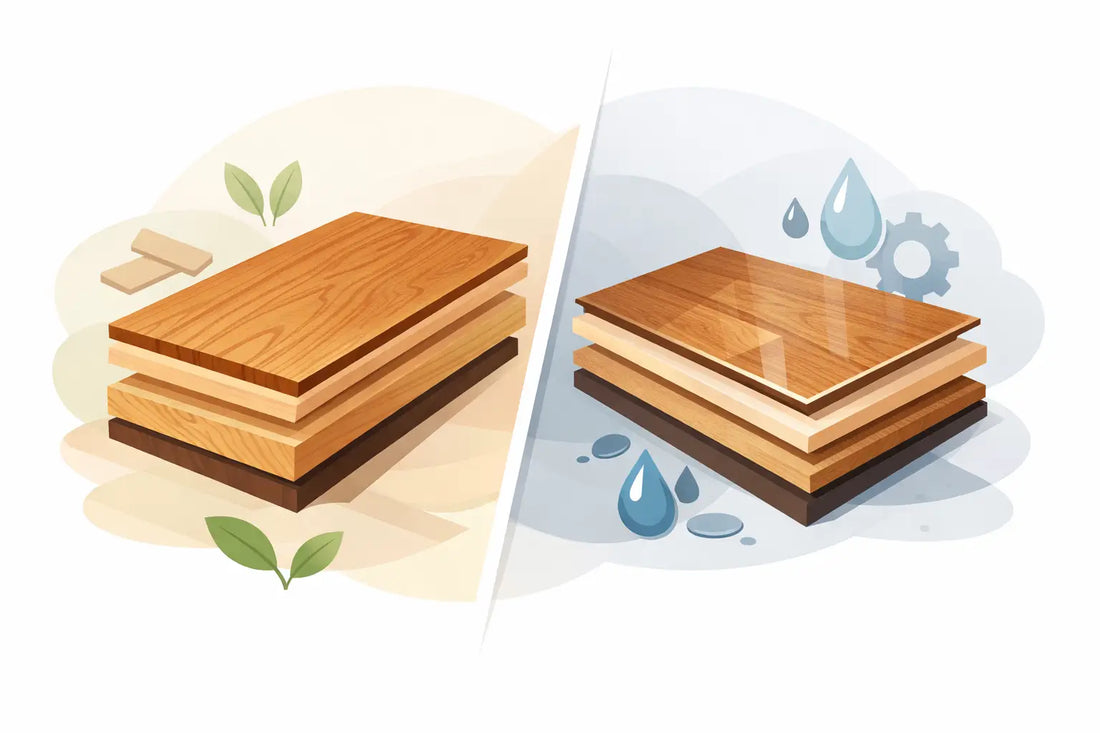 Engineered Hardwood vs Laminate