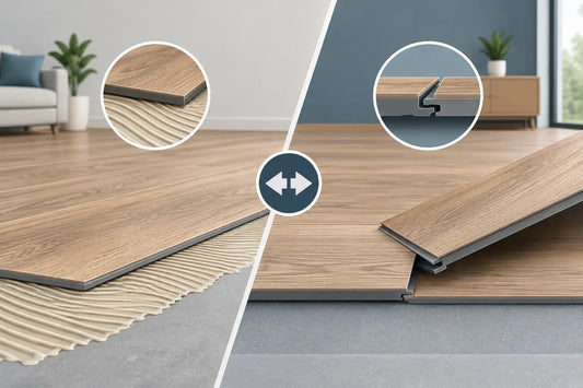 Glue Down LVP vs Click LVP: Which Is Best?