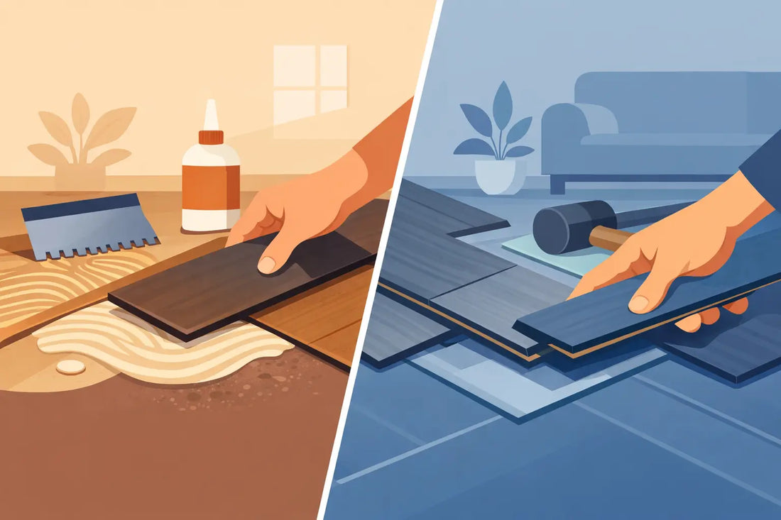 Glue Down or Click Vinyl: Which Is Right?