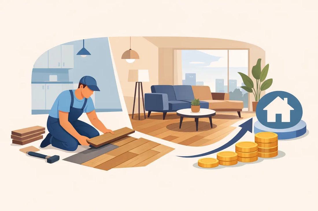 Rental Unit Flooring Upgrade Example That Pays Off