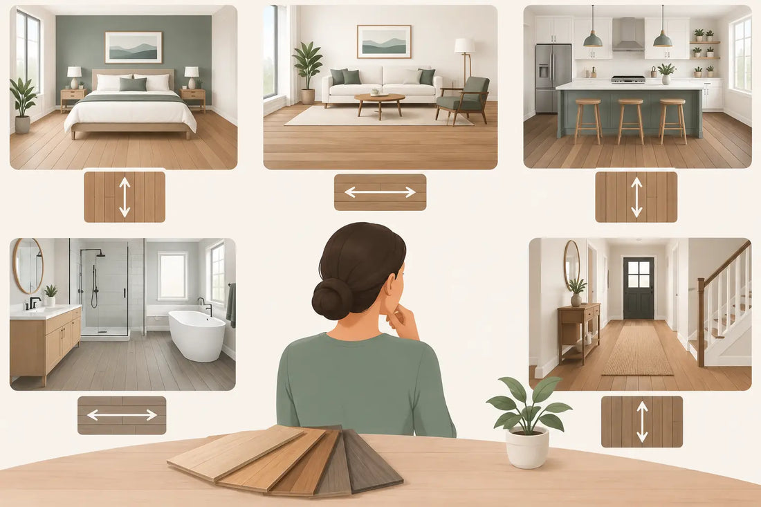 How to Choose Plank Direction for Every Room