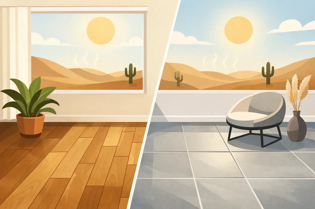 What Is the Better Flooring Choice for Dry Heat?