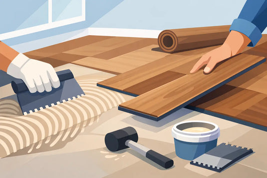 How to Install Glue Down LVP Right