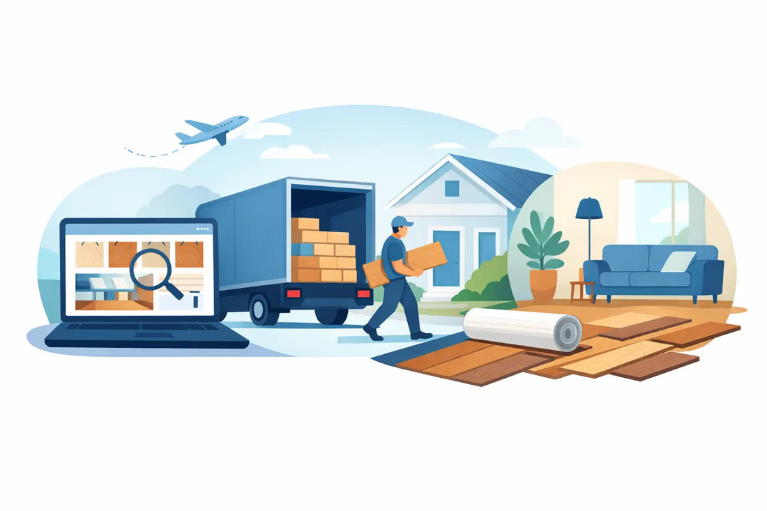 Online Flooring Delivered to My Home