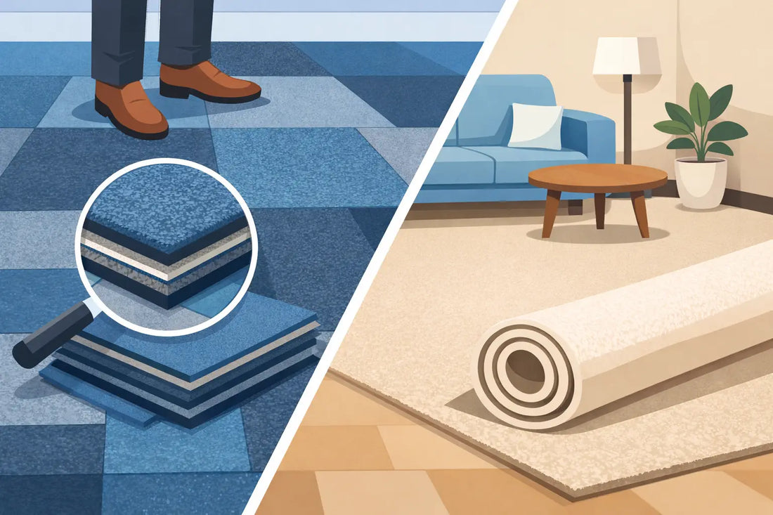 Carpet Tile Versus Broadloom Carpet
