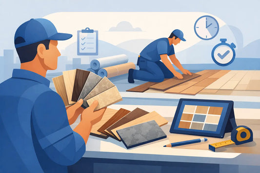 Flooring Samples for Contractors That Save Time
