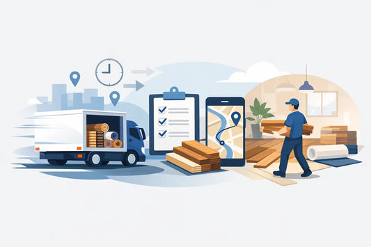 Fast Flooring Delivery Without the Guesswork