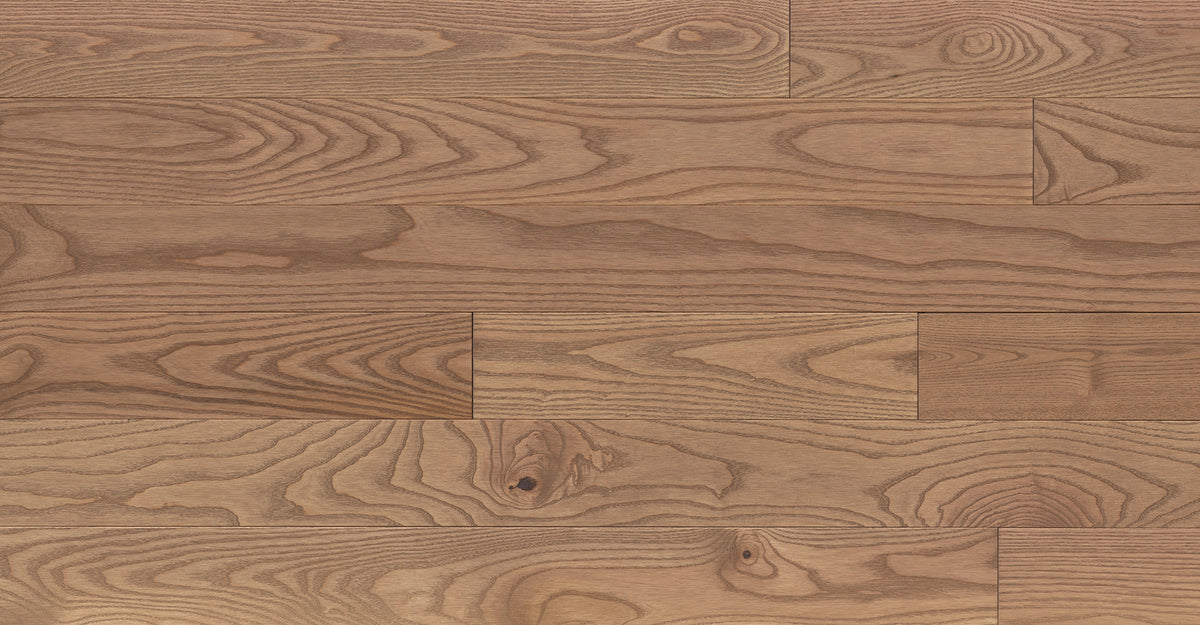 Hudson - Antique | 3/4” 3.25x12-84RL Ash Solid Hardwood | Portercraft