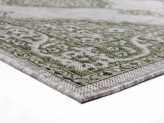 AUGUSTA Collection GREEN outdoor/indoor Area Rug | 3900 10245