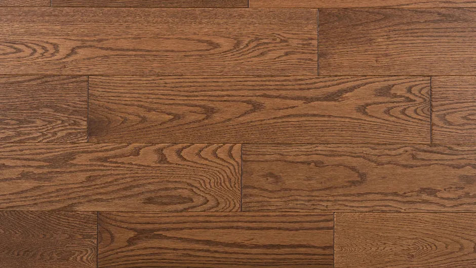Hudson - Copper | 3/4” 3.25x12-84RL Red Oak Solid Hardwood | Portercraft