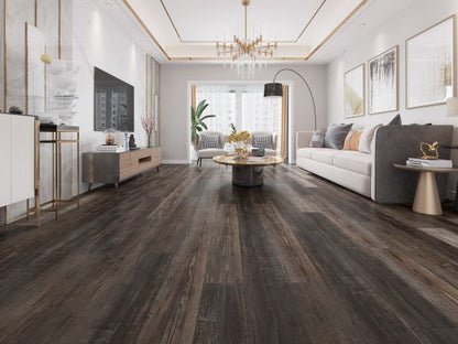 Bryant Old Mill Gray 8mil 4.2mm 7x48 SPC Vinyl Plank | United Weavers / Caspar Flooring Direct