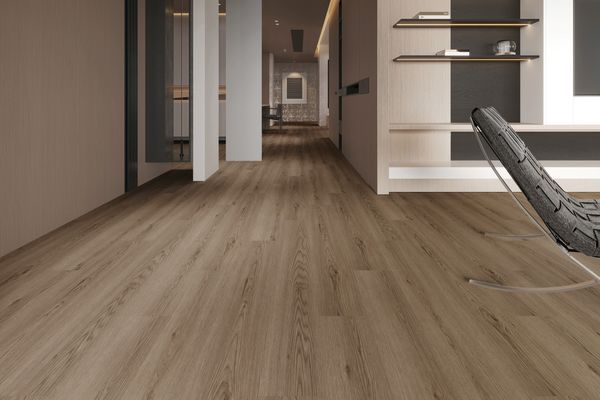 Modern Elements Walnut Whispers 12 mil 2.5mm 7x48 Glue Down LVP | United Weavers / Caspar Flooring Direct
