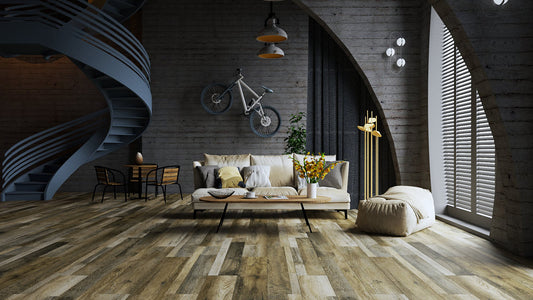 View - Advance | 30mil 3mm 7x48 High Traffic Glue Down LVT | Infinity Floor