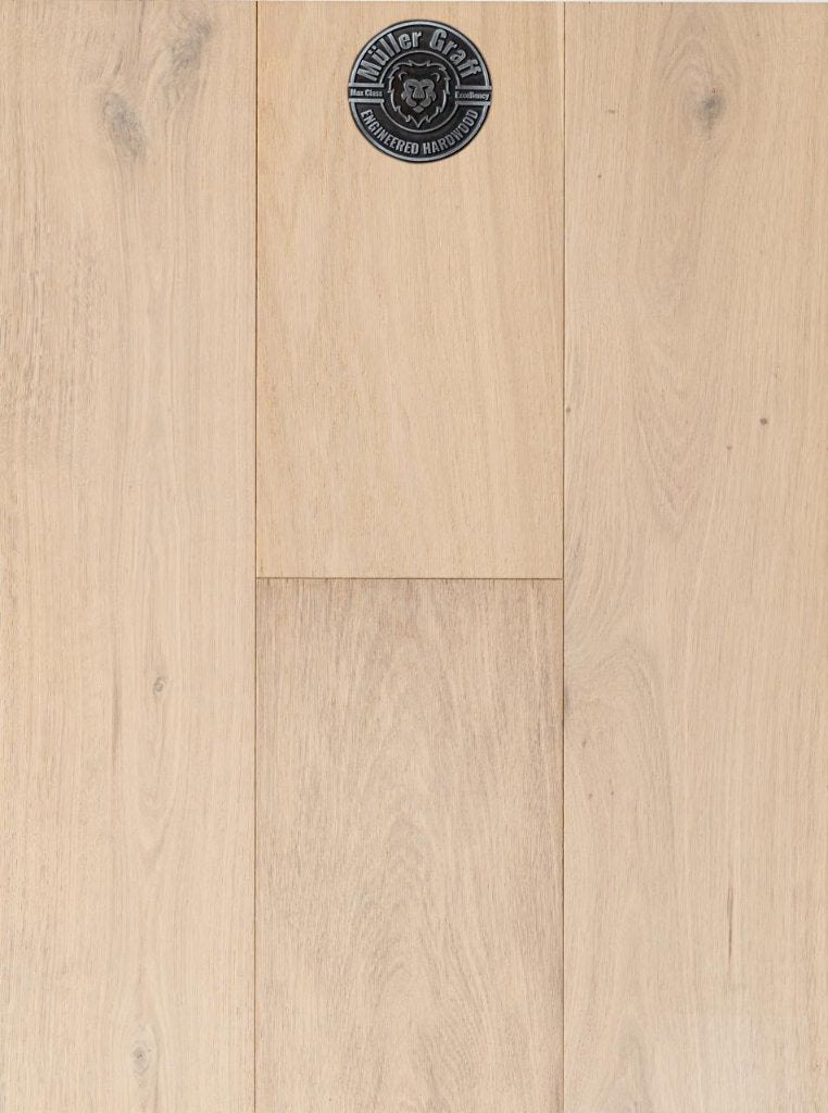 Italia Classics Como European Oak Engineered Hardwood | 2.2mm wear layer 9/16” (14mm) 8.66” x 86.61” | Muller Graff