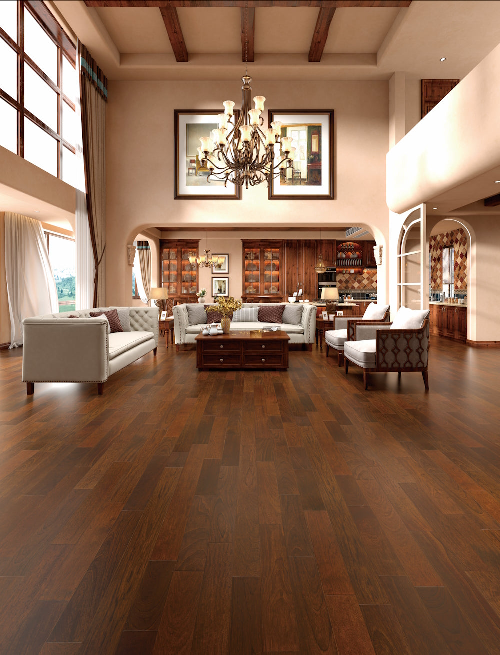 Solids - Cereja | 3/4” 4.85x12-72RL Brazilian Cherry Hardwood | SLCC