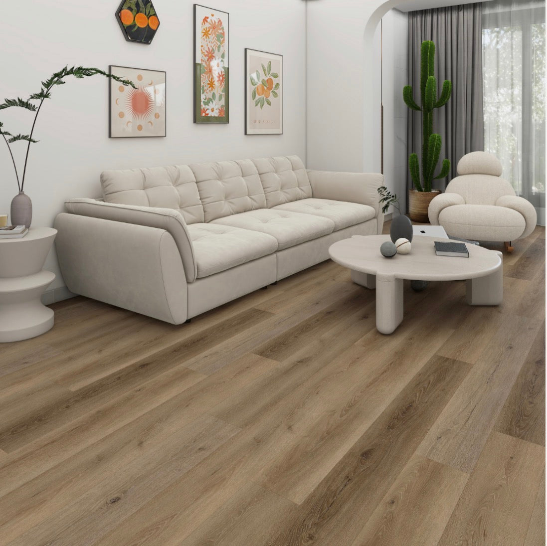 Alpine - Preston Oak | 22mil 5mm 7x48 SPC Vinyl Plank | NextGen Surfaces