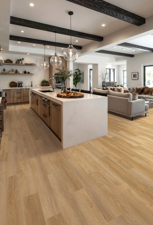 Bambino - Biscotti Oak | 12mil 5mm 7x48 SPC Vinyl Plank | Lions Floor