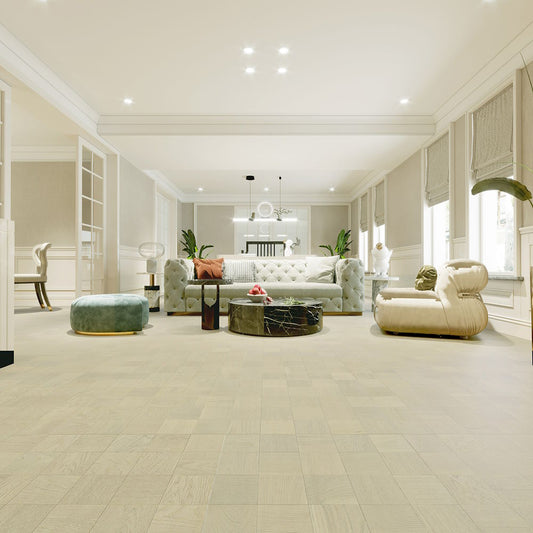 Parquet - Libra (AB) | 5/8” 4mm 23.6x23.6 Engineered Hardwood | Celeste Floors