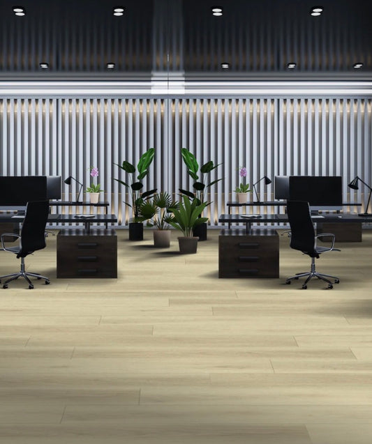 Bear Woods Himalayan Blue - 12mm AC5 Waterproof Laminate Flooring | 9” x 72” Extra Long Planks
