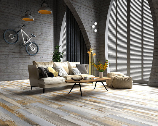 View - Terrain | 30mil 3mm 7x48 High Traffic Glue Down LVT | Infinity Floor