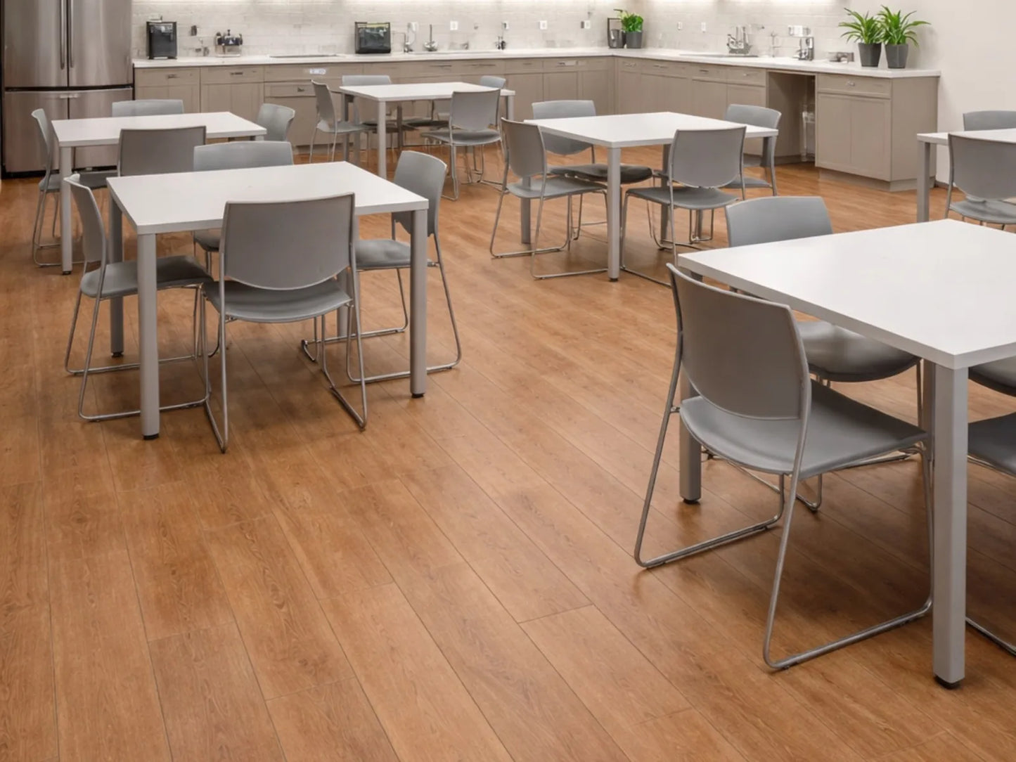 Foundation - Gauge | 12mil 2mm 7x48 LVT Glue Down | Infinity Floor