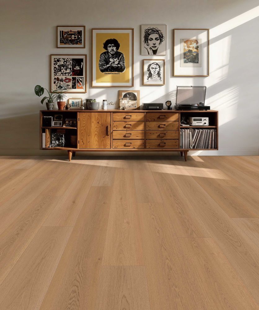 Ocean Crest - Shoreline Glow | 20mil 8mm 9x60 WPC Vinyl Plank | Lions Floor