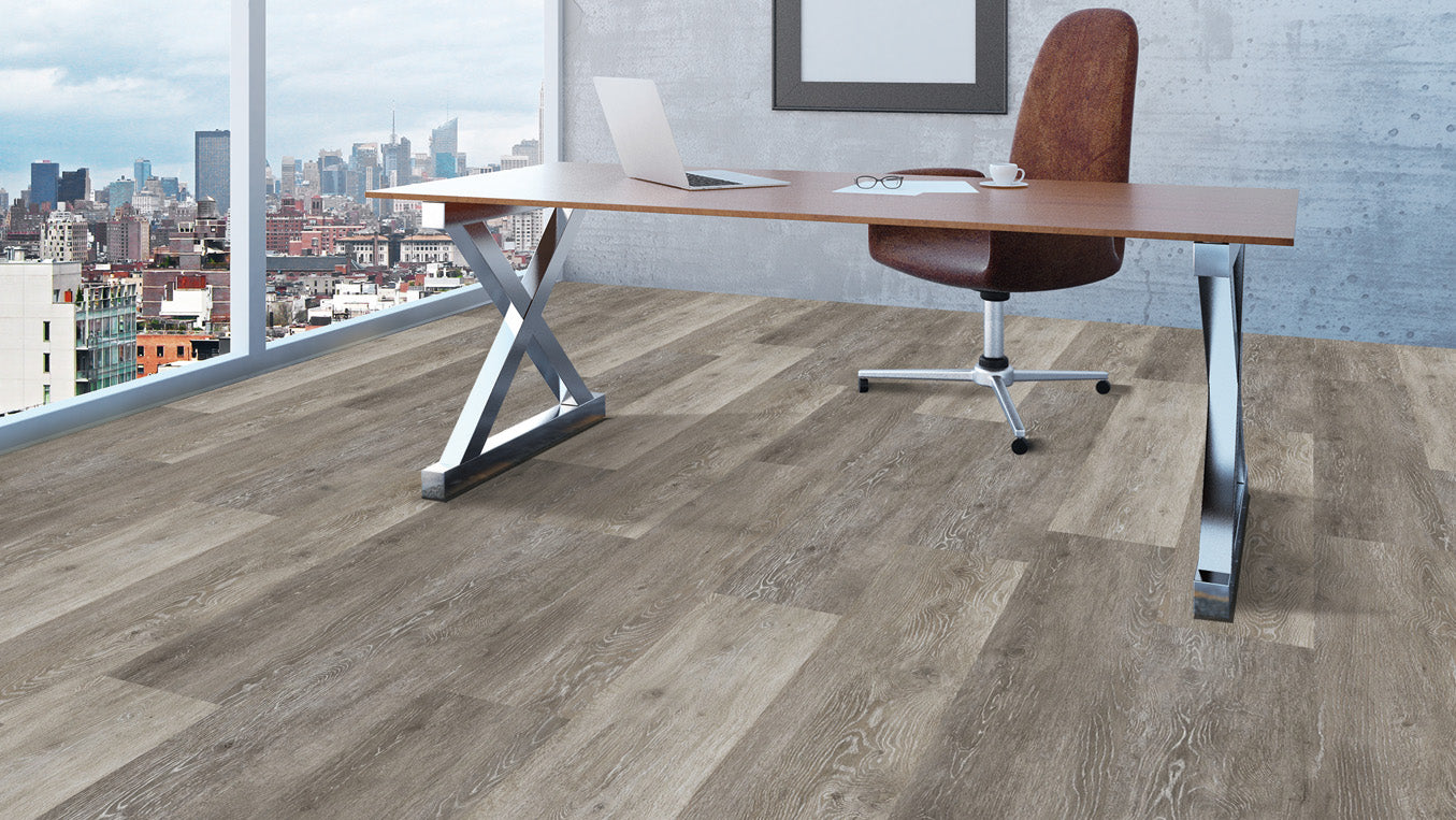 Calloway Ash 22mil 2.5mm 7x48 Glue Down LVP | Monarch Floors