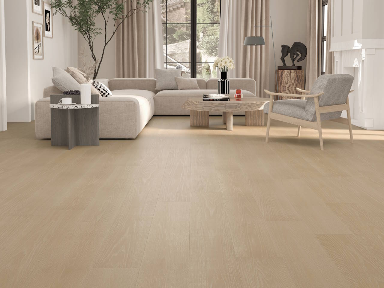 Milky Way Select - Kyber | 4mm veneer 5/8” 9.5x84 RL | Celeste Floors