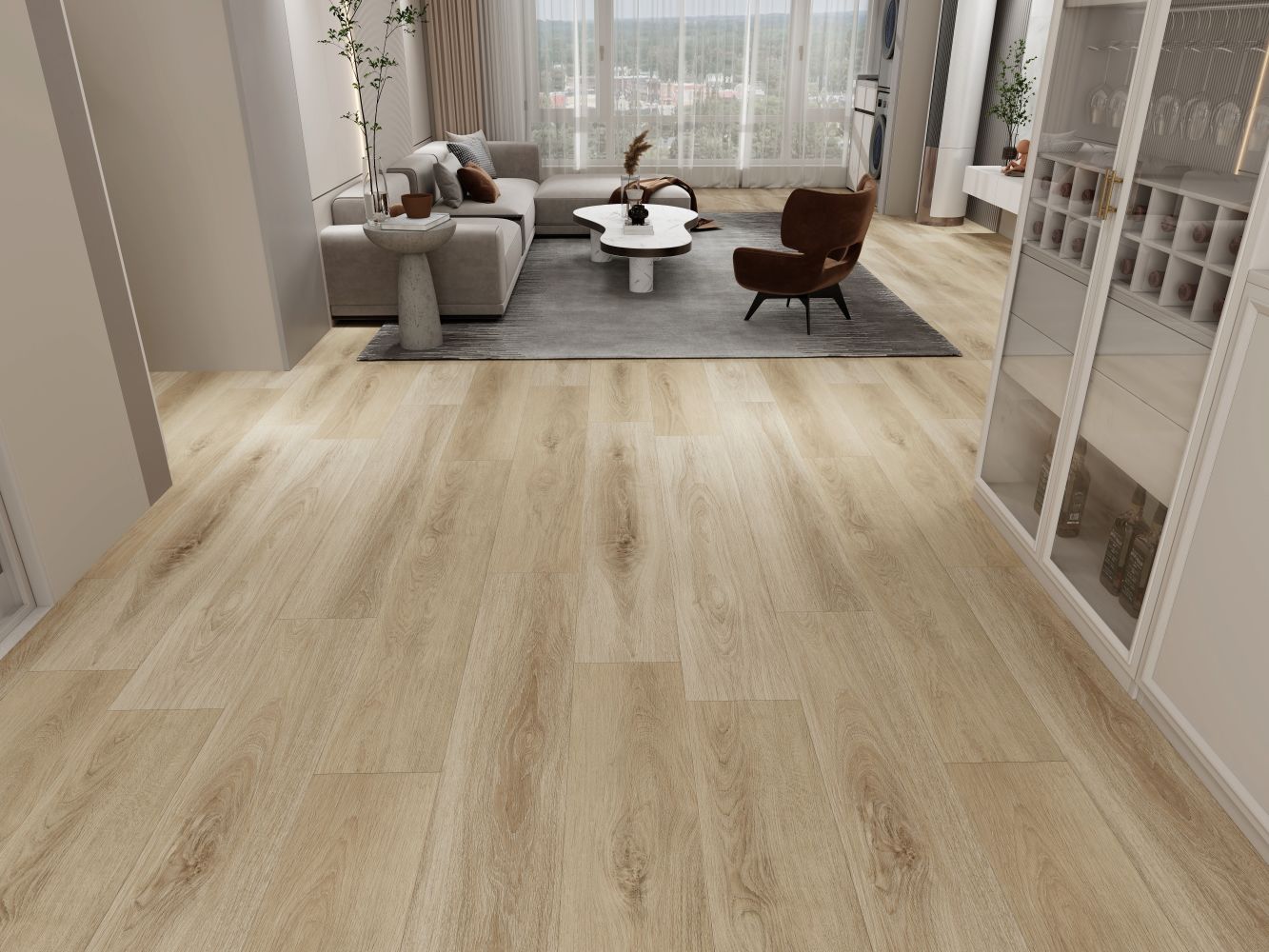 Comfort Heights - Pine Ridge | AC4 12mm 9x60 Laminate | Lions Floor