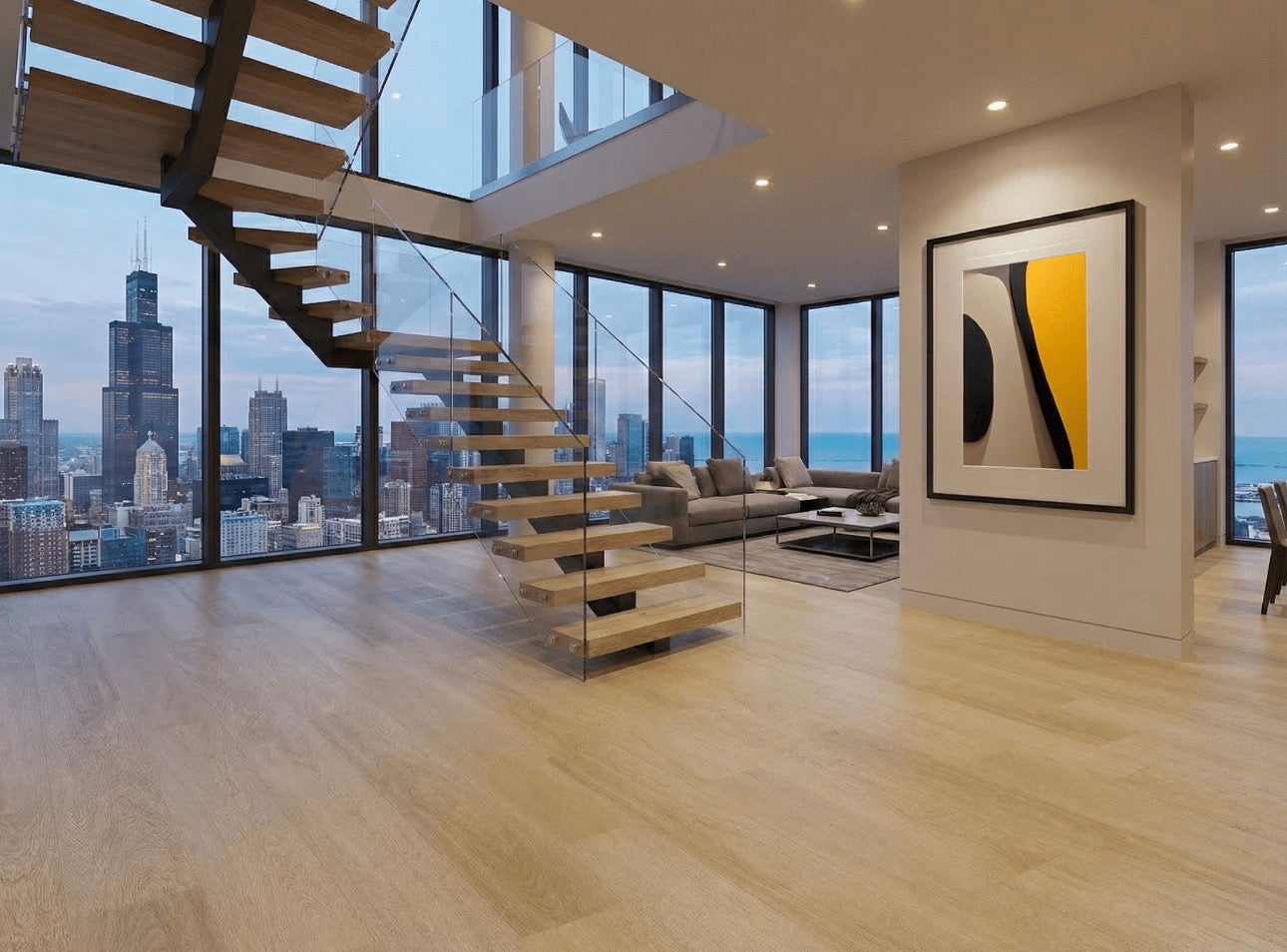 CITADEL AZAKA OAK 32mil 8mm 9x48 SPC Vinyl Plank