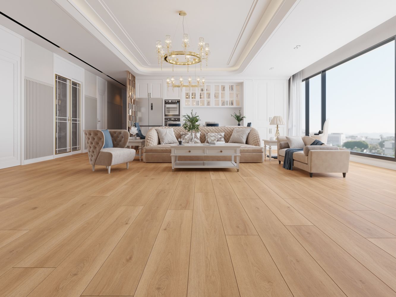 Lone Star Spirit XL Backyard Garnish 20mil 6.5mm 9x72 SPC Vinyl Plank | Lions Floor