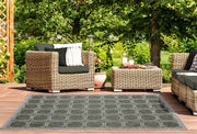 AUGUSTA Collection GREEN indoor/outdoor Area Rug | 3900 10645