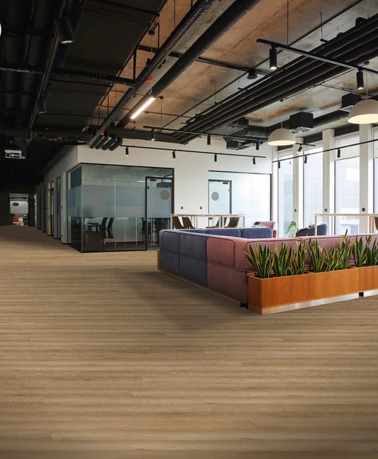 Summer Lake Collection Atlantis Cream 20mil 5mm 7”x48” SPC MAX | Republic Floor