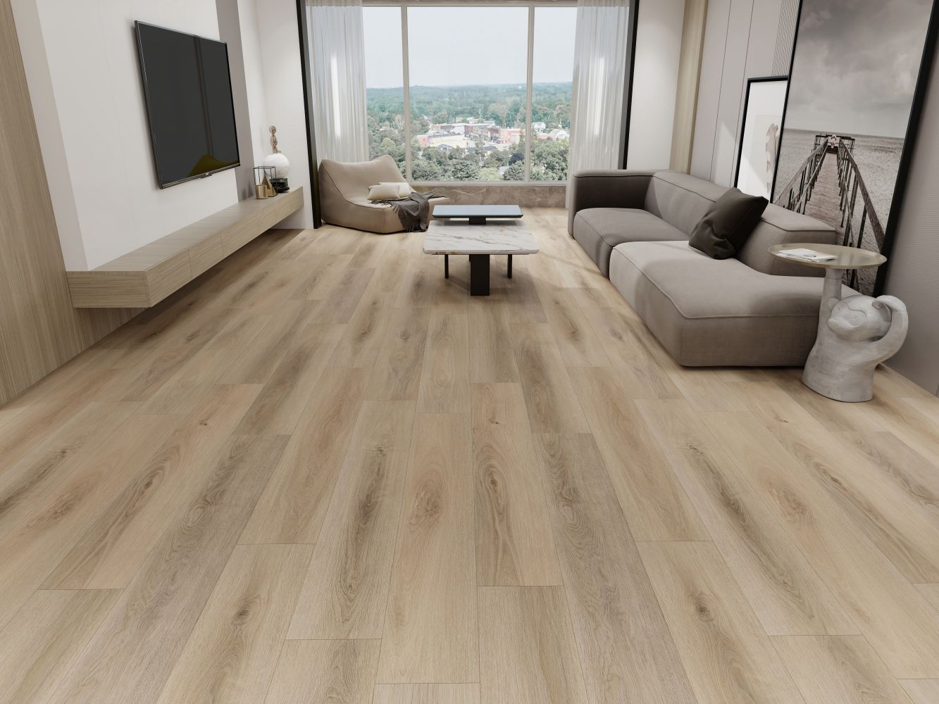 Comfort Heights - Cedar View | AC4 12mm 9x60 Laminate | Lions Floor