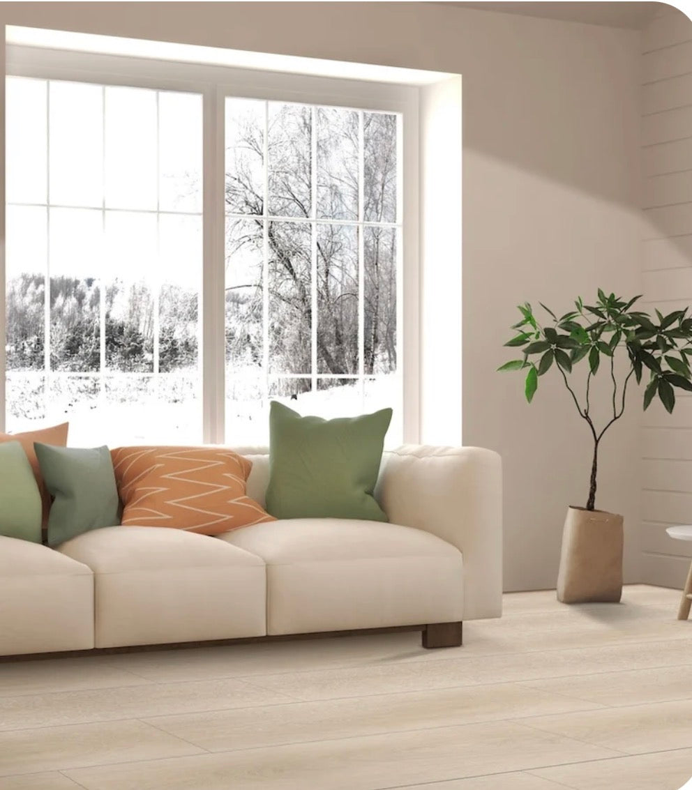 Green Mountain - California White | 20mil 6mm 7x60 Pure Max SPC | Republic Floor