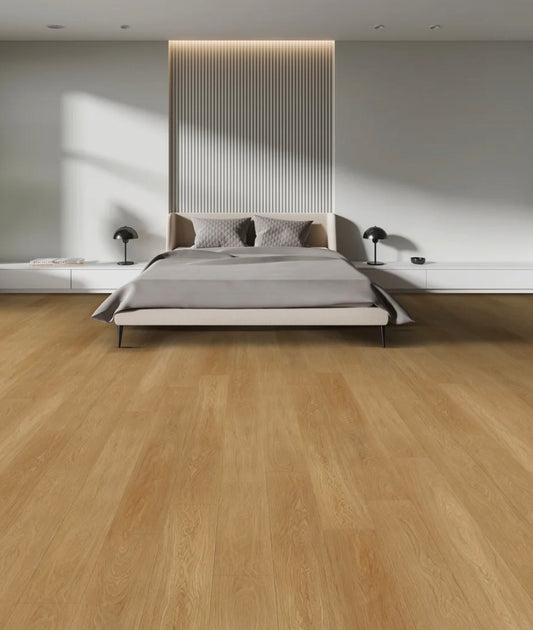 South Rose Collection – Sequoia Pale | 28mil 14mm Extra Long SPC Flooring (9” x 72”)